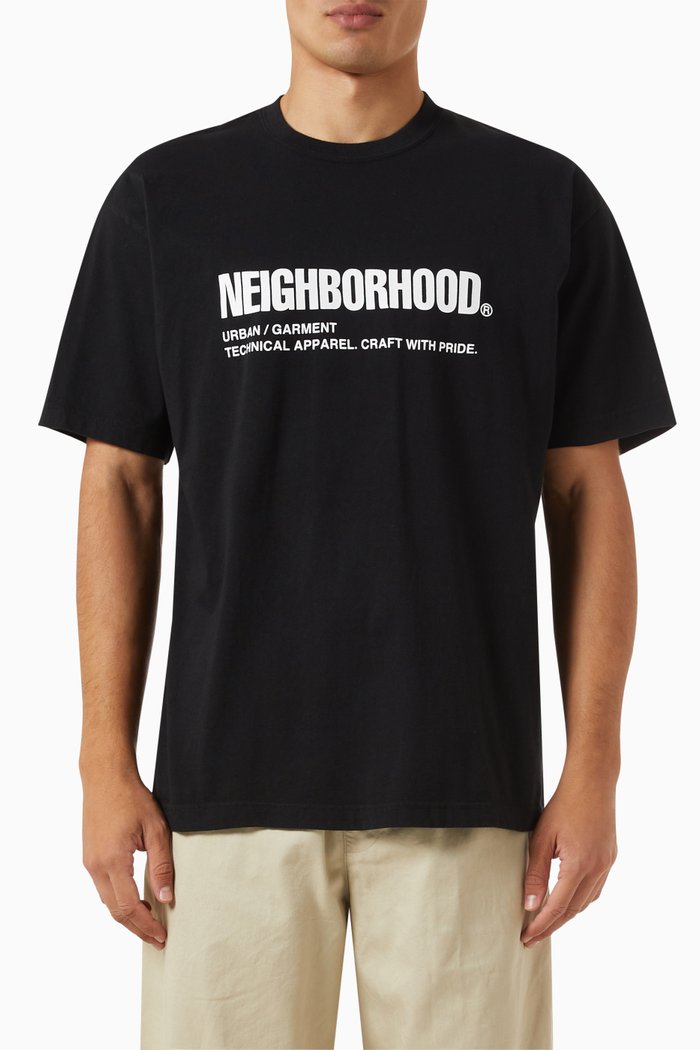 NH T-shirt in Cotton Jersey, Black