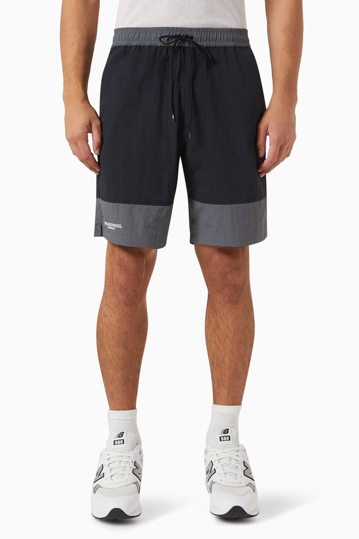 

Logo Swim Short Pants in Nylon, Black