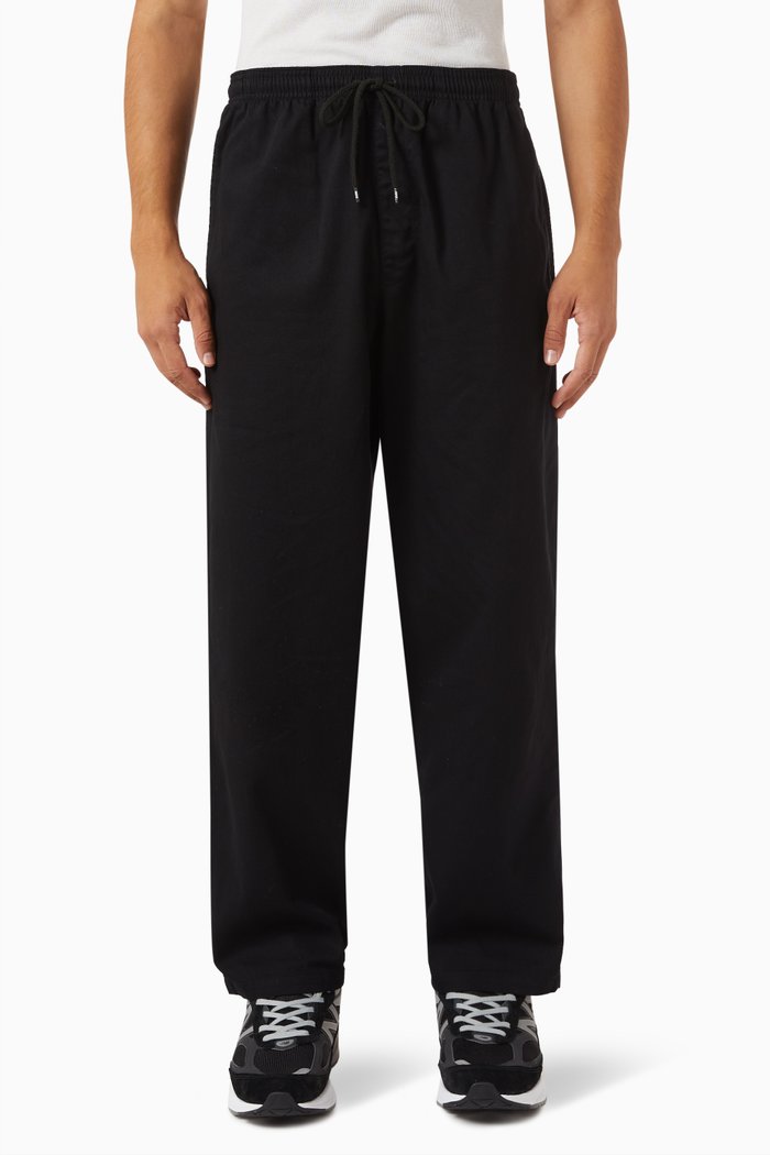 

Easy Pants in Cotton Twill, Black