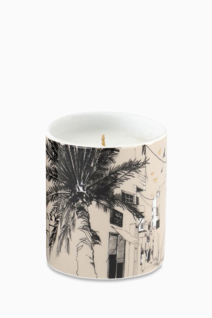 

x Randa Haddadin Naseem Flock Scented Candle, 150g, Multicolour