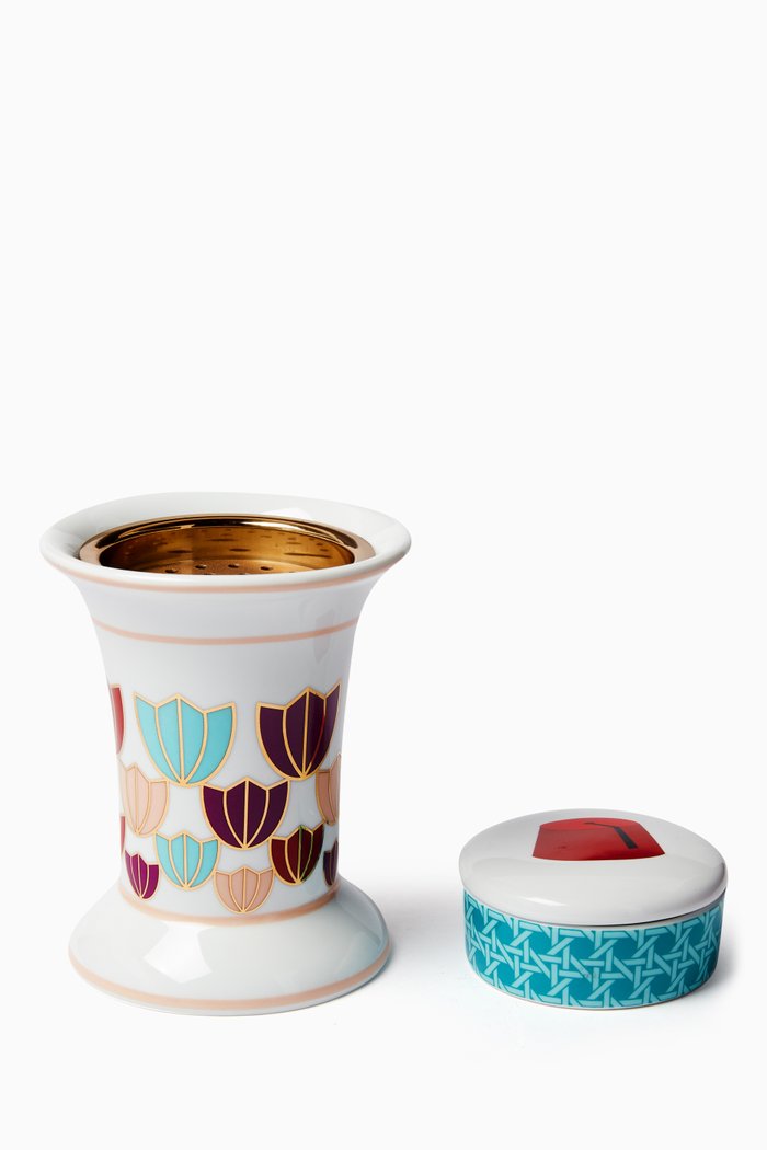 

Khaizaran Incense Burner & Trinket Box Gift Set, Multicolour