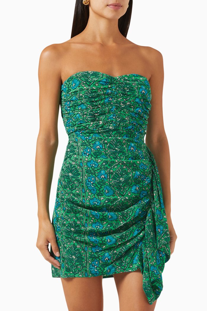 Ebba Mini Dress, Green