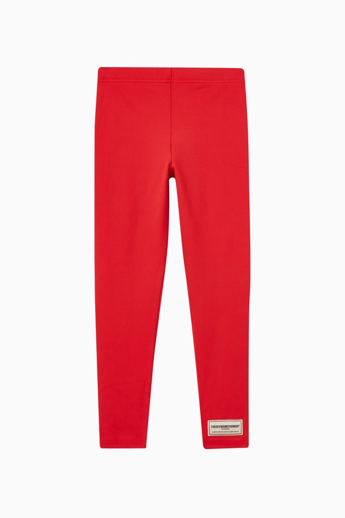 

Logo Leggings in Recycled Softskin100©, Red