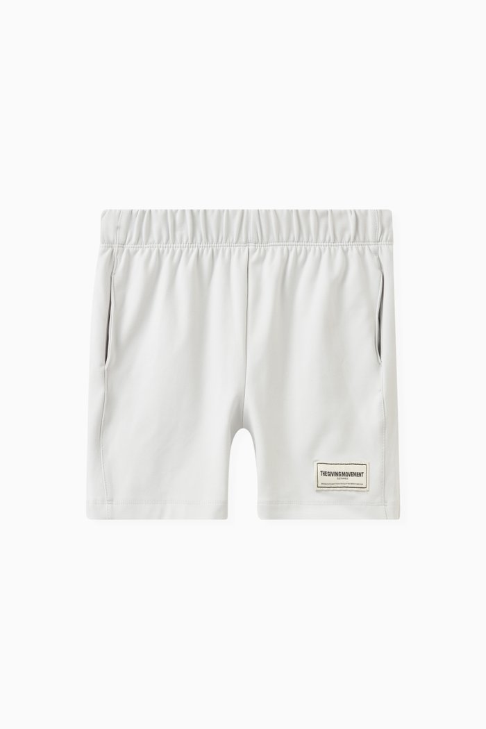 

Logo Shorts in Light Softskin100©, Grey
