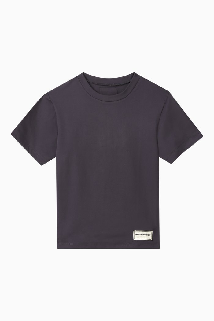 

Logo T-shirt in Recycled Softskin100©, Grey