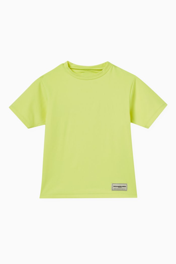 

Logo T-shirt in Recycled Softskin100©, Green