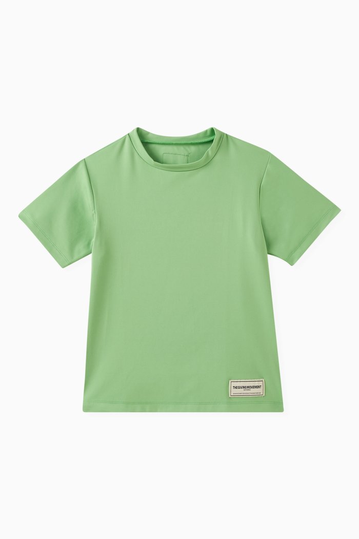 

Logo T-shirt in Recycled Softskin100©, Green