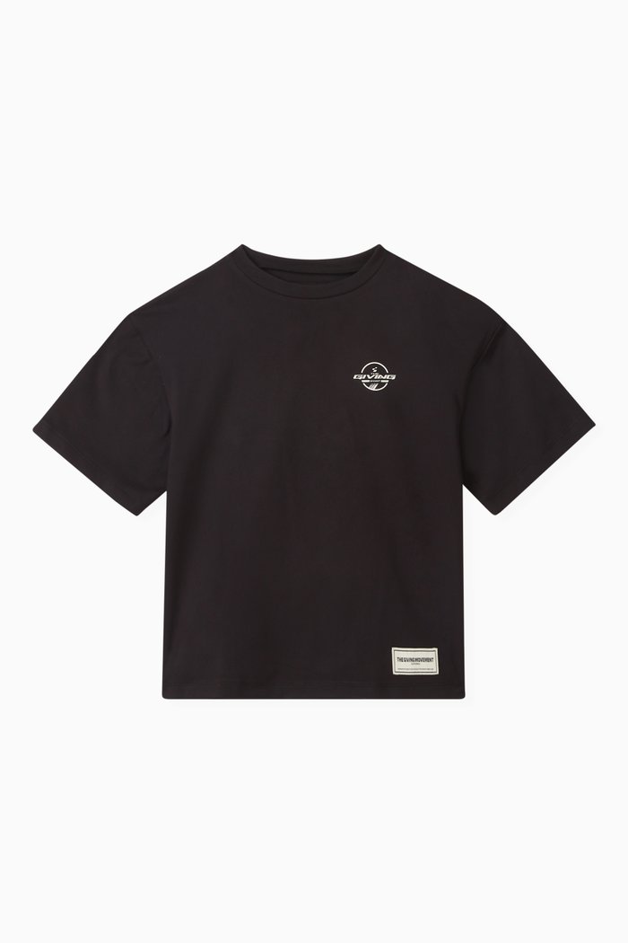 

Logo Oversized T-shirt in Recycled Softskin100©, Black