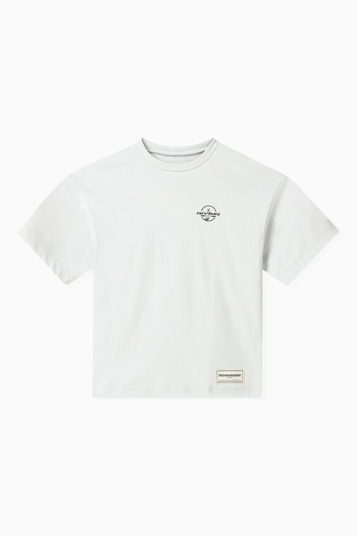 

Logo Oversized T-shirt in Recycled Softskin100©, Grey