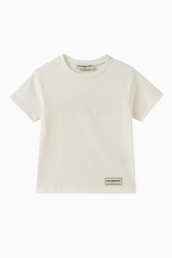 

Logo T-shirt in Organic Cotton Jersey, Neutral
