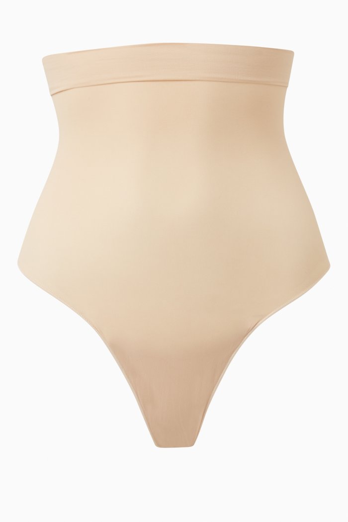 

Everyday Sculpt High-Waist Thong, Neutral