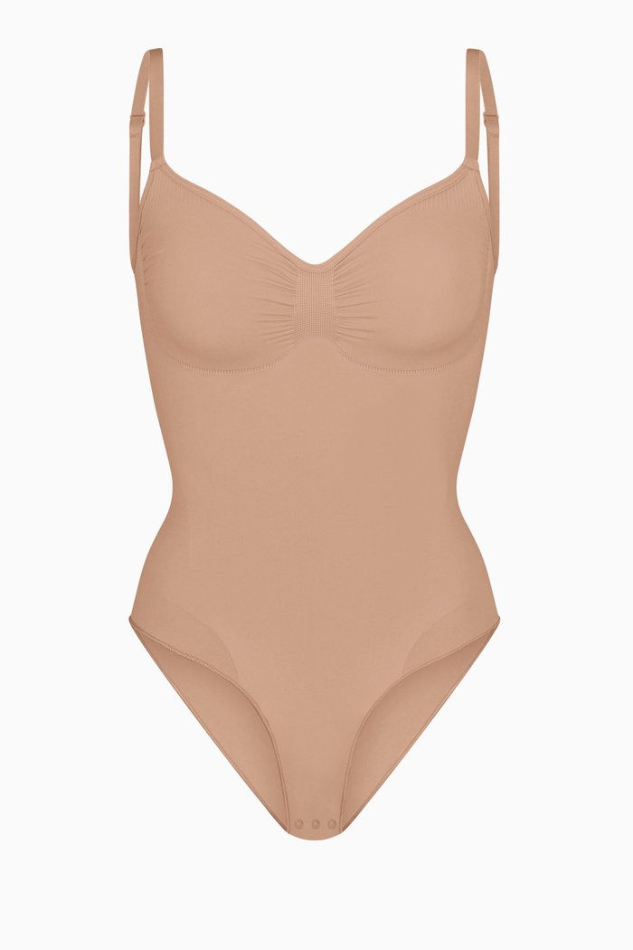 

Everyday Sculpt Bodysuit, Brown