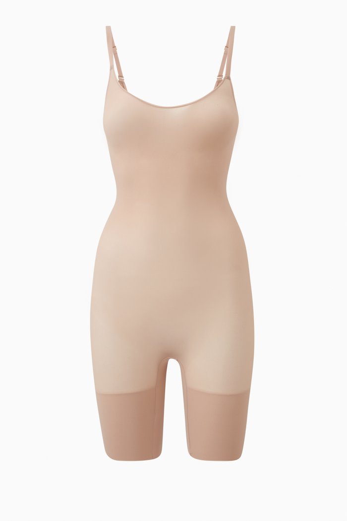 

Everyday Sculpt Mid-Thigh Bodysuit, Grey