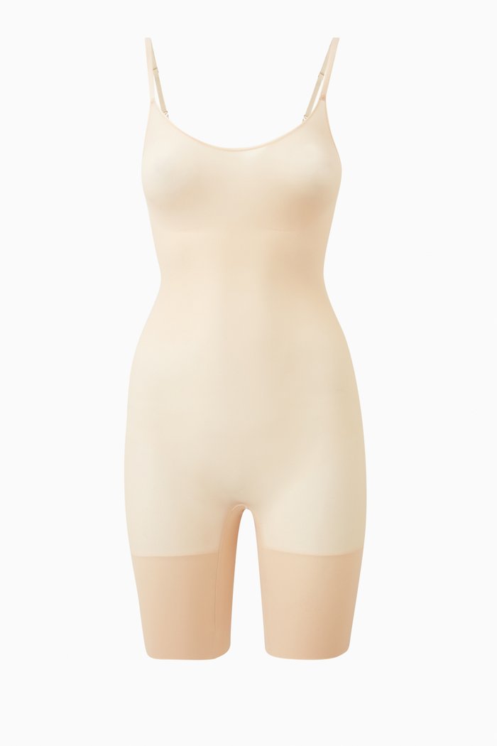 

Everyday Sculpt Mid-Thigh Bodysuit, Neutral