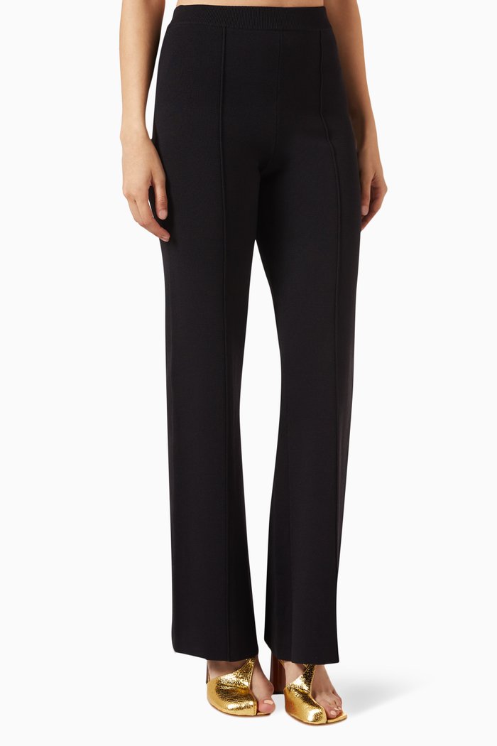 

Walter Pants in Viscose-blend Knit, Black