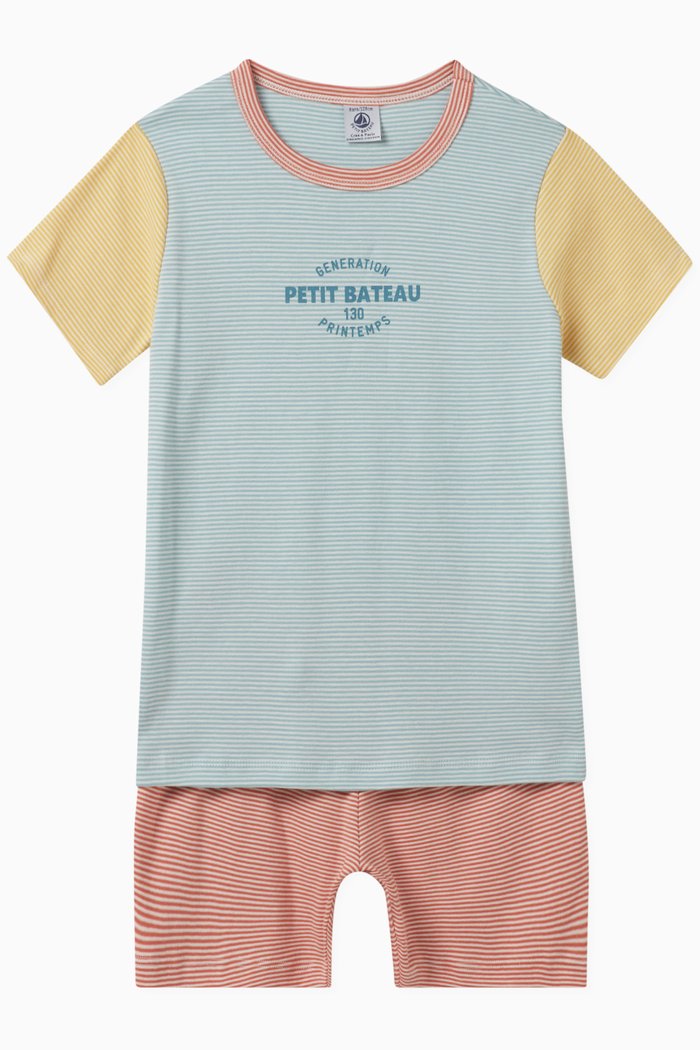

Pinstriped Pyjamas, Set of Two, Multicolour