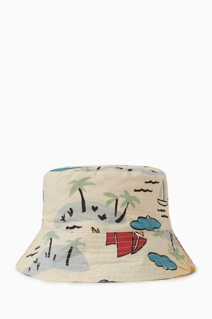 

Explorer Sun Hat in Cotton, Multicolour