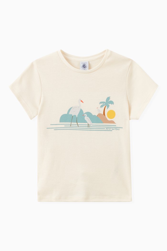 

Graphic T-shirt in Cotton, Multicolour