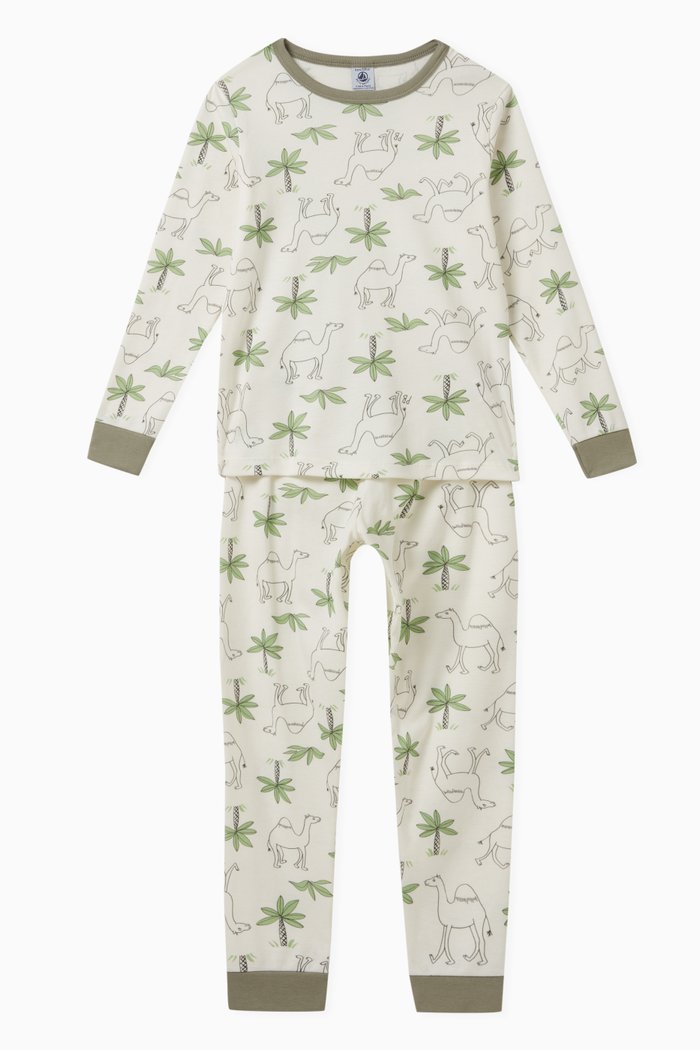 

Printed Pyjamas in Cotton, Set of Two, Multicolour