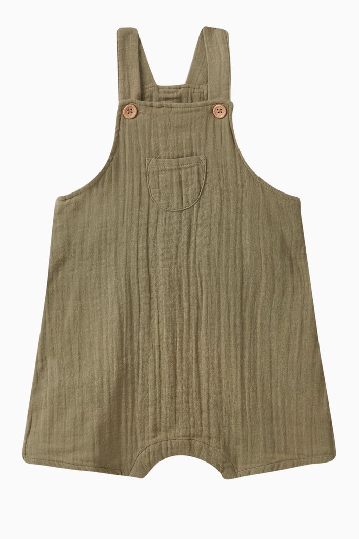 

Dungarees in Cotton Gauze, Green