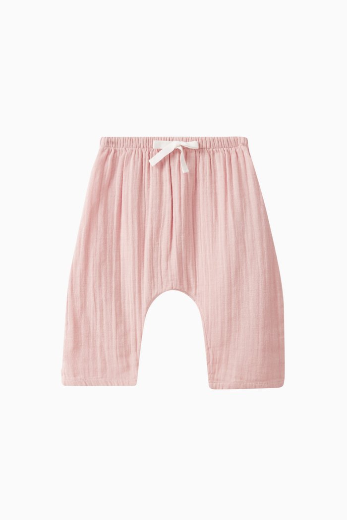 

Plain Pants in Cotton Gauze, Pink