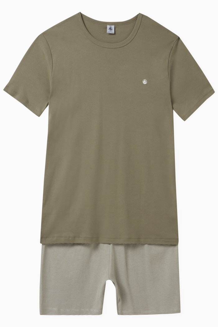

Striped Pyjamas in Cotton, Set of Two, Multicolour
