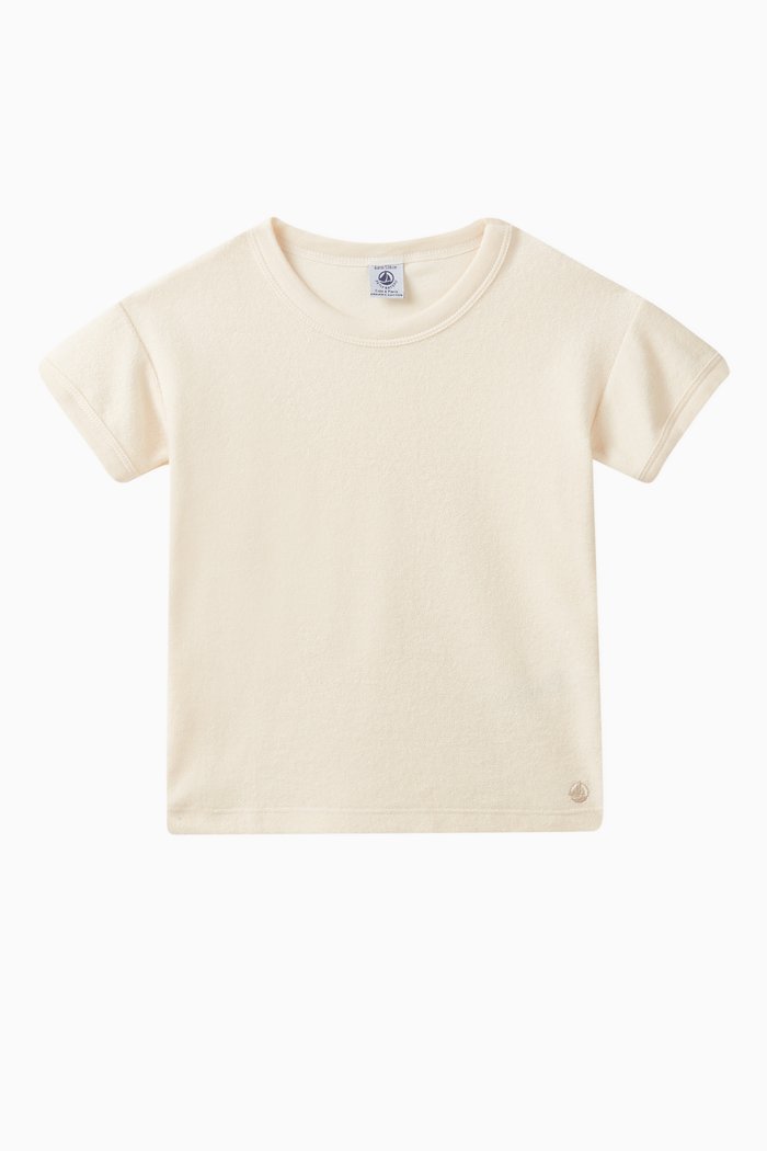 

Terry T-Shirt in Organic Cotton, Neutral