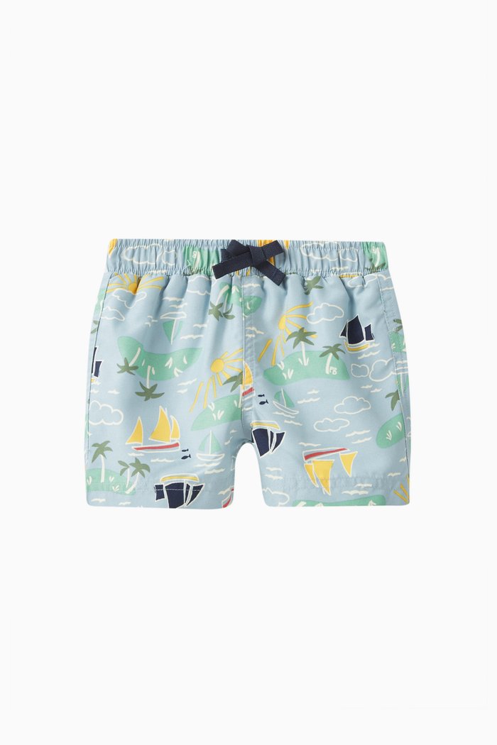 

Explorer Swim Shorts in Recycled Materials, Multicolour
