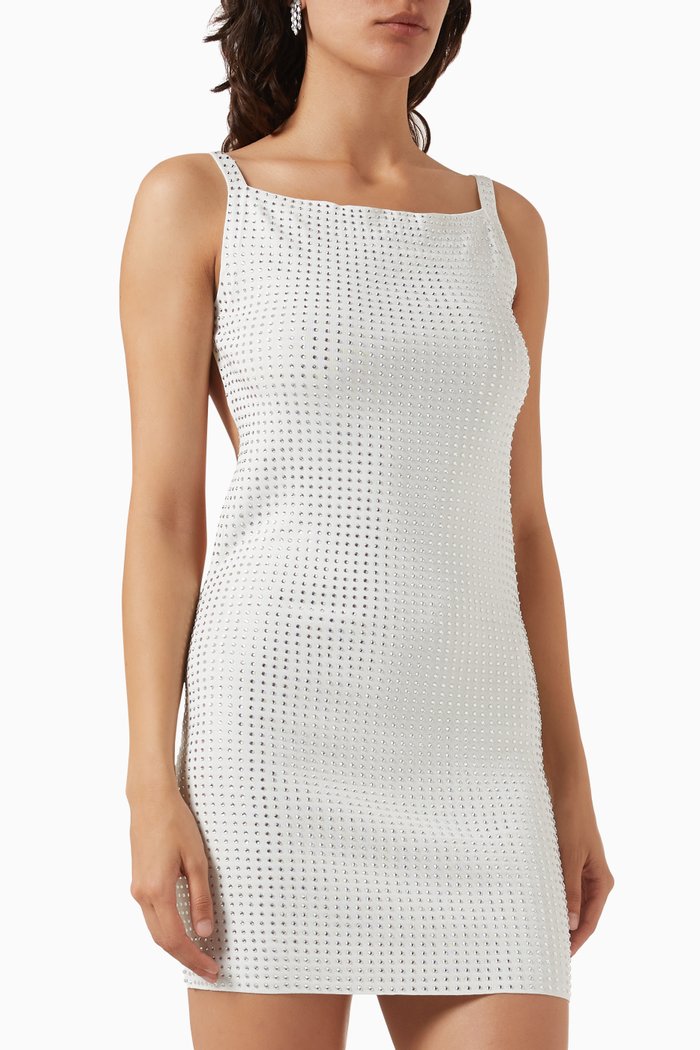 

Pelina Mini Dress in Jersey, Blue