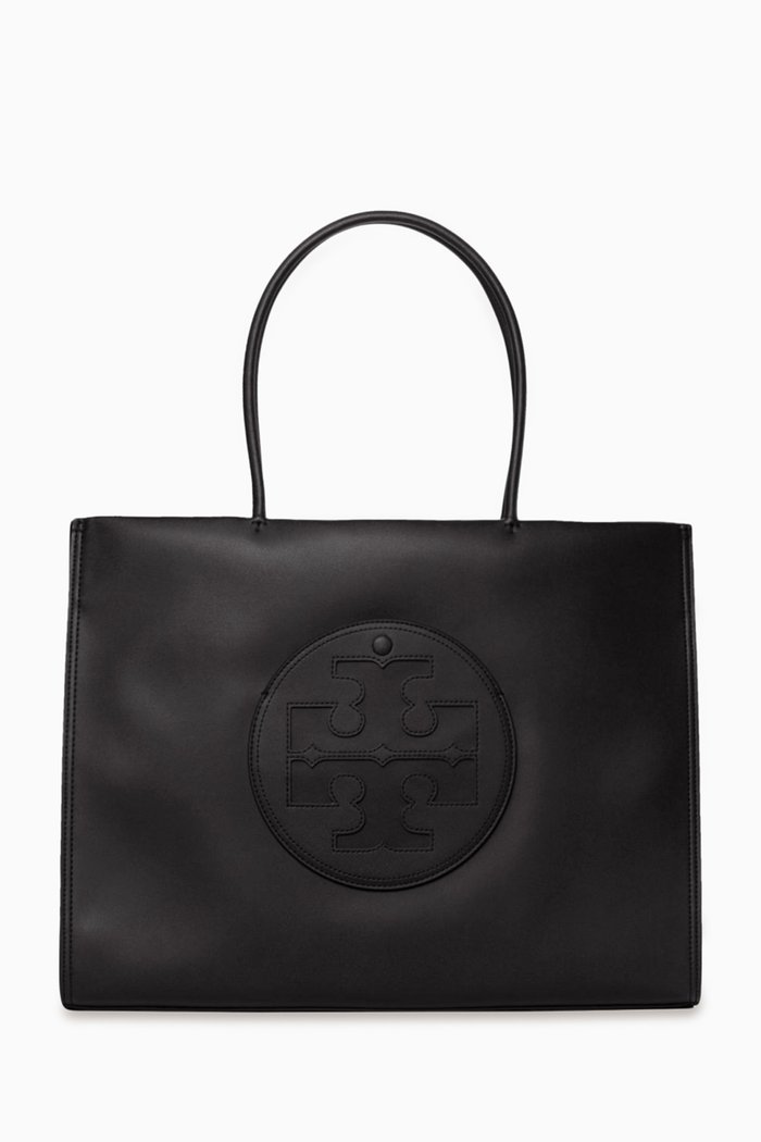 

Ella Small Tote Bag in Bio-Tex™, Black
