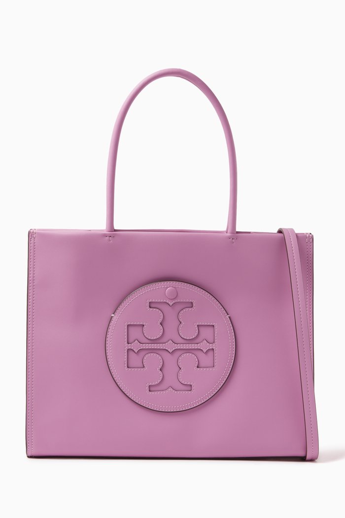 

Ella Small Tote Bag in Bio-Tex™, Purple