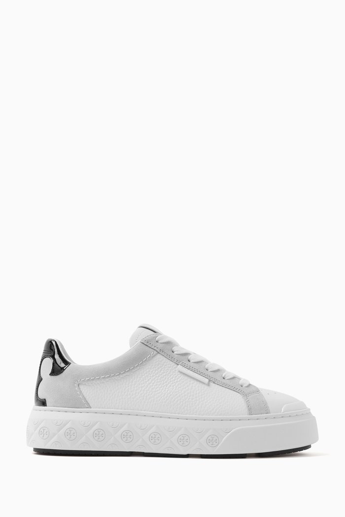 

Ladybug Logo Sneakers in Leather, Black