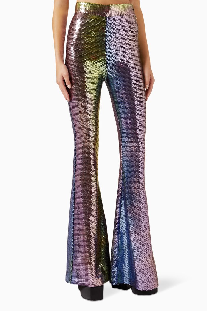 

Look #45 Colette Pants in Sequin, Multicolour