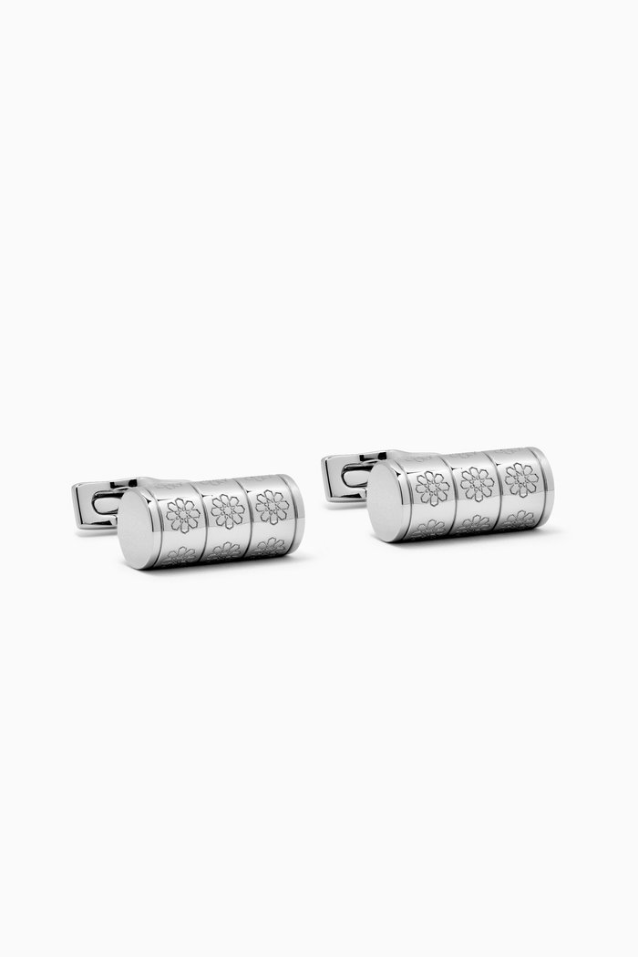 

Mozaic Cufflinks in Metal, Silver