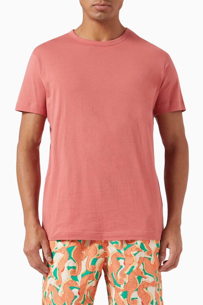 

Ricci T-shirt in Pima Cotton, Orange