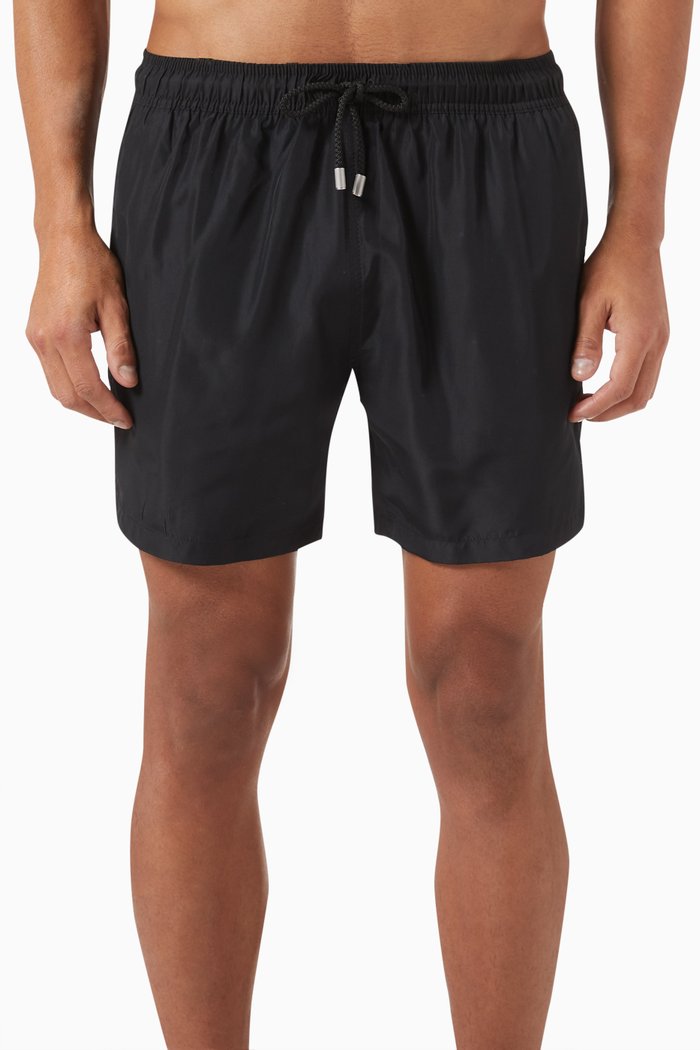 

Logan Swim Shorts in Nylon, Black
