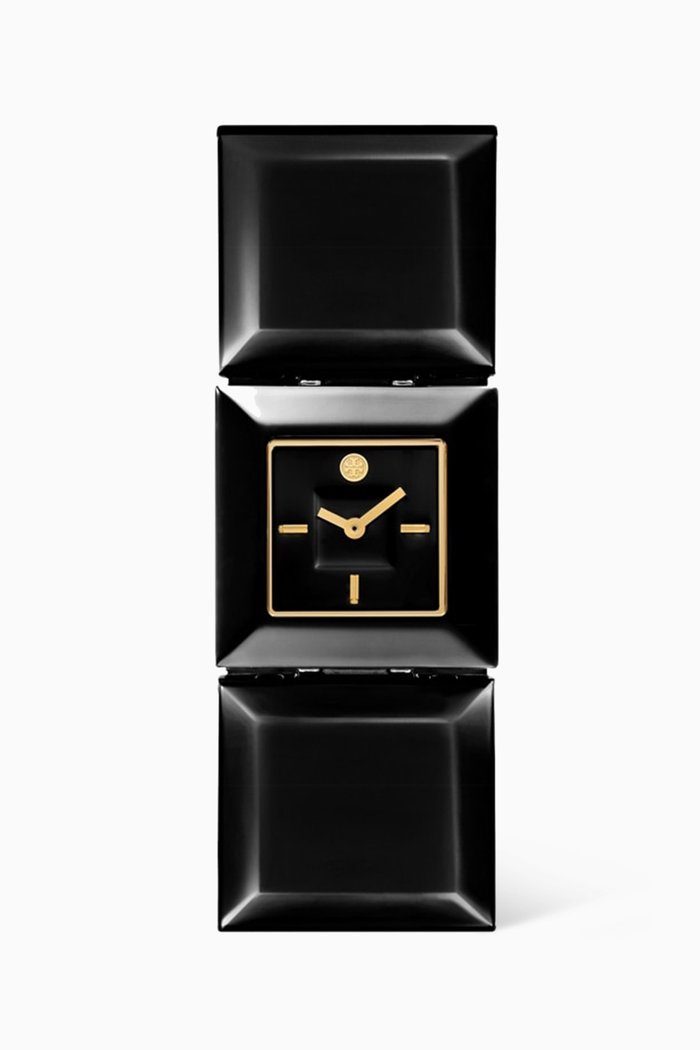

Robertson Quartz Acetate Watch, 26mm, Gold