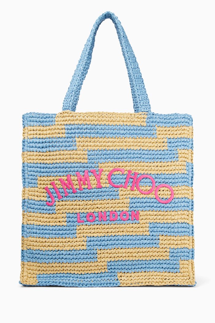

Beach S Tote Bag in Avenue Crochet, Neutral