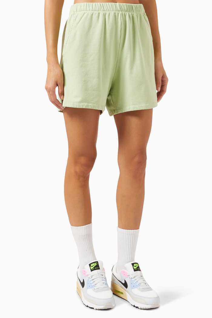

Dune Shorts in Cotton-blend Fleece, Green