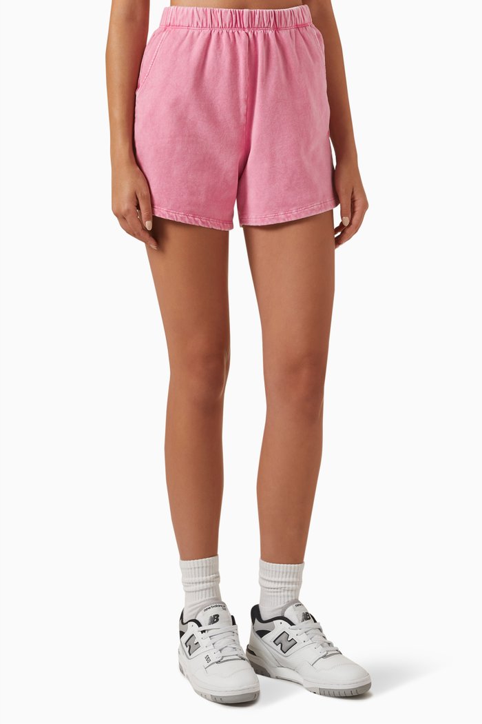 

Dune Shorts in Cotton-blend Fleece, Pink