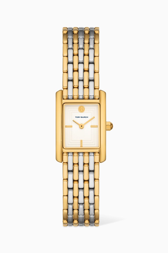

Eleanor Stainless Steel Quartz Watch, 19mm x 36mm, Gold