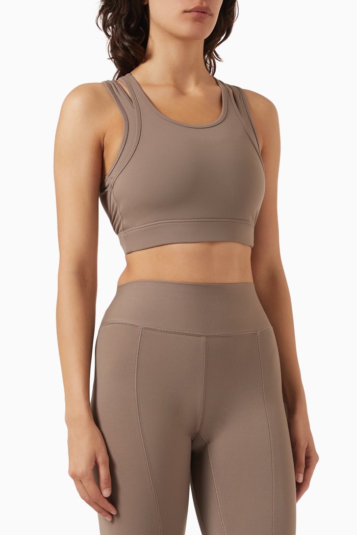 

Double Layer Sports Bra in Softskin100©, Neutral