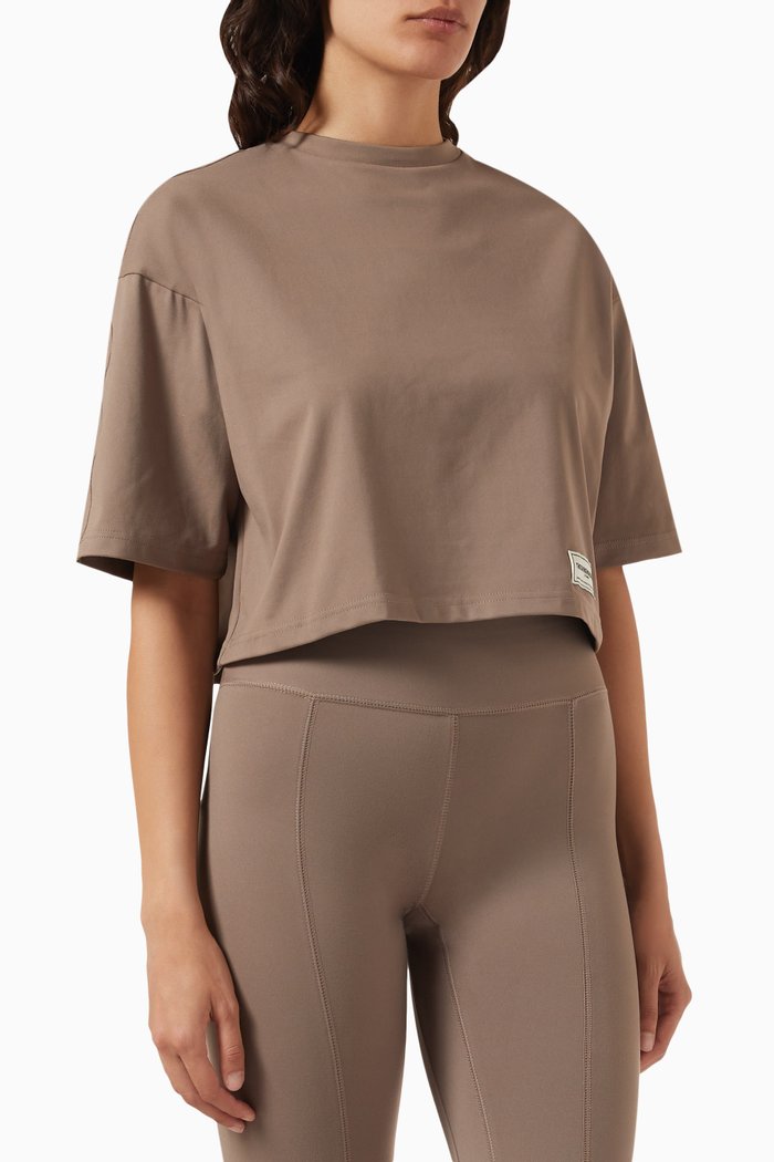 

Boxy T-shirt in Light Softskin100©, Neutral