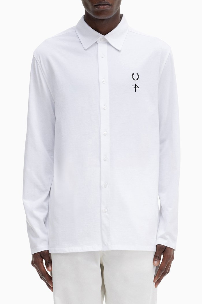

x Raf Simons Shirt in Jersey, White