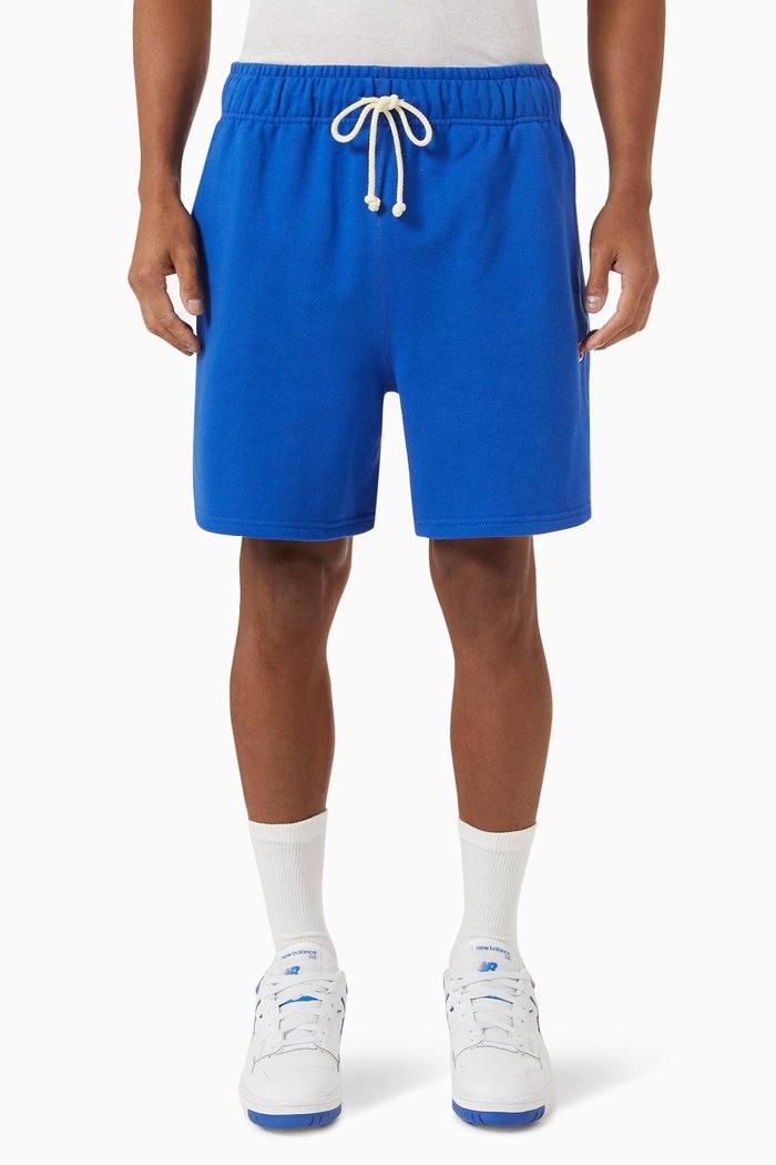 

MADE in USA Core Shorts in Cotton, Blue