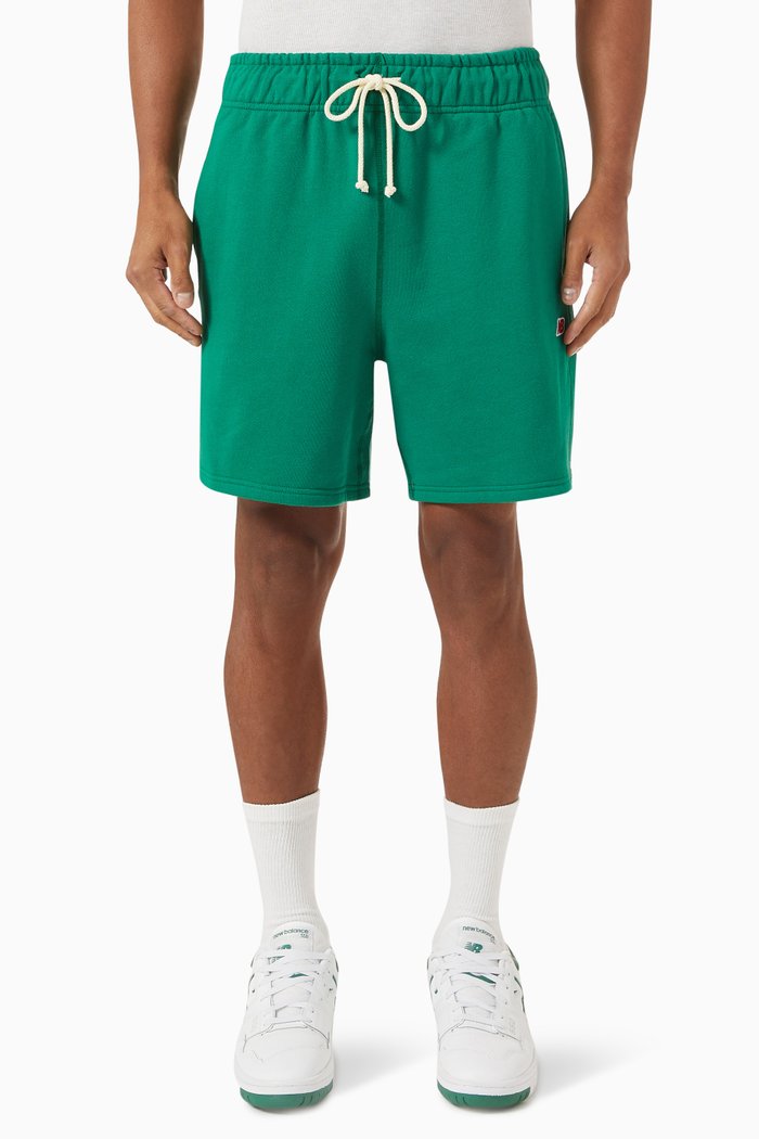 

Made in USA Core Shorts in Cotton, Green