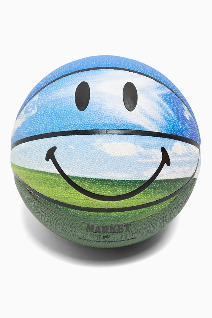 

Smiley Bliss Basketball in Rubber, Multicolour