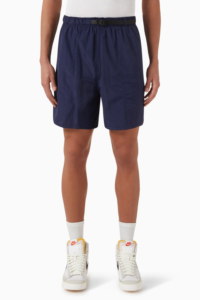 

Smiley Tech Shorts in Nylon, Blue