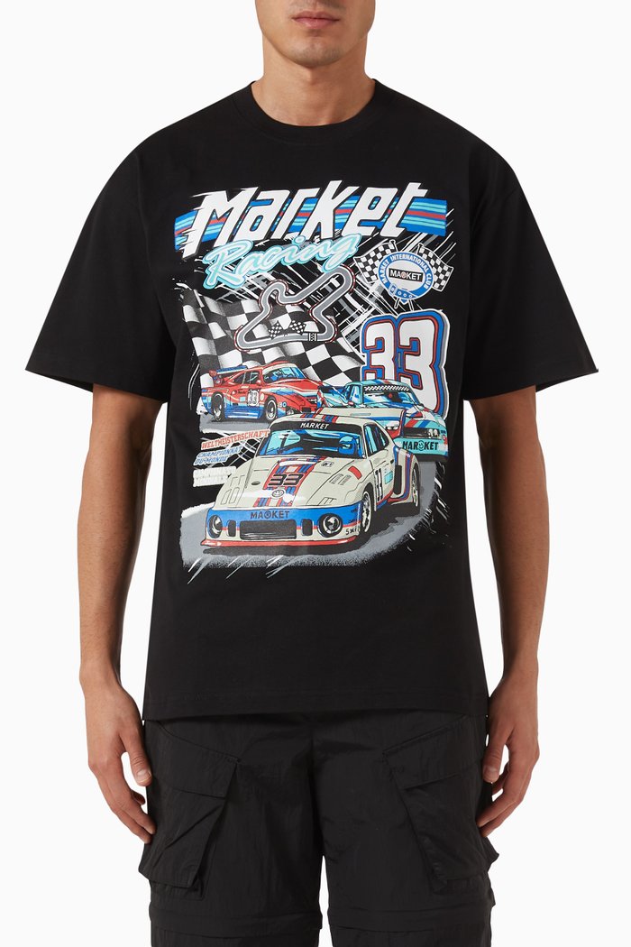 

Group 5 T-shirt in Cotton Jersey, Black