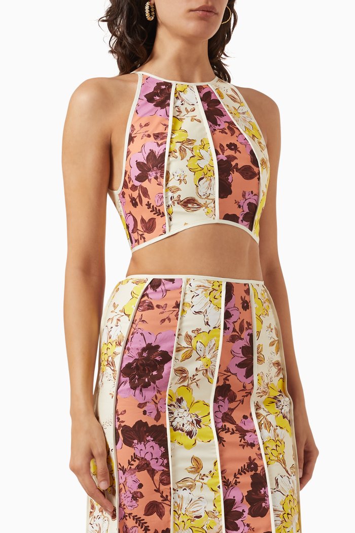 

Ana Top in Cotton, Multicolour